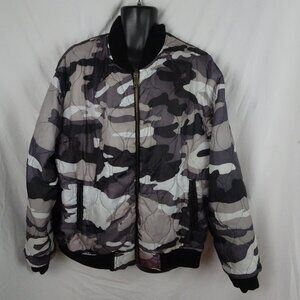 South Pole Authentic Collection Reversible Black / Camouflaged Jacket Size XL